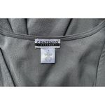 Contempo Casuals VTG 90s  Gray Long Sleeve Shorts Romper Black Lace Women’s S Photo 6