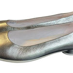 Ecco  Women's Anine Ballerina Flats Leather Metallic Gold Slip-on 10 Photo 0