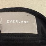 Everlane way high drape pant lyocel black sz 4 regular inseam 30” Photo 3