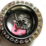 Origami Owl  hairdresser scissors hairdryer charm bracelet Photo 0