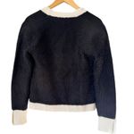 L'Agence NWT L’agence Georgia Contrast Trim Cardigan Blazer Black White Size Small Photo 2