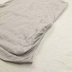 Athleta  women's Grey and Pink Heather Ruched sides Racerback Tank Top size Large Photo 3