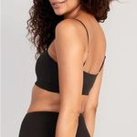 Old Navy  Pucker Convertible One Strap Bandeau Bikini Two Piece Black Size XL/XXL Photo 12