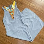 Bohemian Faux Necklace Grey Maxi Dress Photo 0