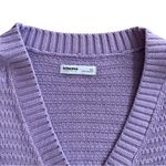 Sonoma  Lavender Purple Knit V-Neck Button Cardigan Size XXL Photo 2
