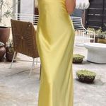 Show Me Your Mumu NWOT  - Taylor Tube Dress size small Color Yellow Luxe Photo 4