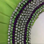 JASZ Dress Strapless Gown Open Side with Rhinestones Bright Green Size 00 NWT Photo 11