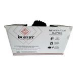 Isotoner  Women’s Classic Comfort Memory Foam Slippers Size 9.5/10 Black Photo 5