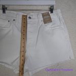 Madewell NEW Relaxed Denim Shorts in Tile White, 30 Photo 7