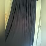 Ivanka Trump  Jersey matte dress size 8 tight pleats great fabric spandex navy Photo 1