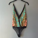 Free People Border Babe Printed Bodysuit Photo 4