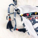 Lucky Brand Going South Side Tie Boho Bikini Bottom Medium Photo 4