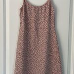 Brandy Melville  Pink Floral Mini Kyran Dress One Size XS/S Babydoll 90s Photo 0