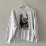ANINE BING Kate Moss White Sweatshirt Photo 2