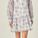 English Factory Floral organza mini dress Photo 0