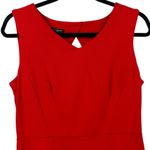 Talbots NWT  Classic Red Knit‎ Sheath Dress Size 10P Career Office Work Old Money Photo 4