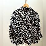 SANDRO SPORTSWEAR Giraffe Print Blazer Jacket Black White Size L Size L Photo 5