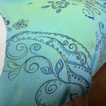 American Vintage Vintage Studio I Midi Dress Size 10‎ Petite Pastel Floral Paisley Fairy Coquette Photo 4