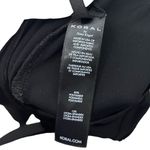 Koral  Jet Infinity Jumpsuit Women’s Medium Black Strappy Back Bodysuit Stretch Photo 9