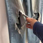 Mother The Tomcat Ankle Quite Contrary Jeans Blue Size 27 Photo 5