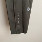 Lululemon Fast and Free Crop II Leggings in Dark Olive Green Photo 3