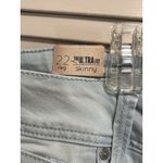 Wallflower Josie Light‎ Wash Skinny Denim Jeans Size 22 High Rise Logo NWT Blue Photo 5