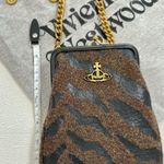 Vivienne Westwood NWOT Authentic black in tiger chain purse/wallet Photo 8