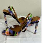 Ralph Lauren Women's Floral Heels Purple/Green Size 7 Photo 3