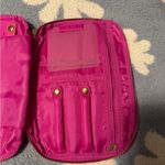 Vibrant Heart Pattern Women's Travel Jewelry Case Pink Photo 1