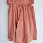 Hatch Maternity the Audrey Dress Poppy Ruffled Swing O/S Pink Size undefined Photo 3