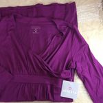 Athleta New Dress Very Stretchy Comfy & Soft Purple Plum Size Medium Petite Photo 2