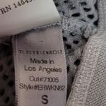 REVOLVE ELECTRIC & ROSE GRAY MESH ZIP FRONT BELL SLEEVE JACKET S Photo 13