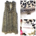 Grifflin Paris Tunic Dress‎ Top Black Size M Photo 1