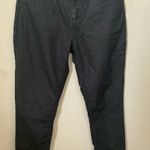 The North Face  Black Denim Pants size 4 Photo 0