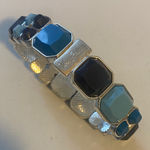 Vera Bradley  colorful gem stretch Bracelet in ink blue Photo 0