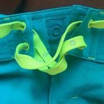 Athleta  Green Swim Board Pull-On Shorts with Zipped Pocket Women’s Size 2 Photo 3