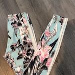 Nike Floral Leggings Small S Light blue Womens Nice Photo 4