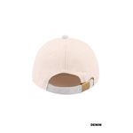 Make Heaven Crowded Embroidered Baseball Cap Cream / Light Blue Adjustable Photo 4