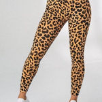 Balance Athletica  Vitality Size M King Cheetah Ascend Legging  Animal Print‎ NWT Photo 0