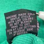 Faded Rose Short Sleeve Baby Tee Junior Small Green Ribbed Embroidered Logo Top Size undefined Photo 5