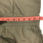 Everlane  French Terry Crop Jumpsuit Women M Khaki Elastic Waist Everyday Organic Photo 8