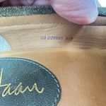 Cole Haan Size 6.5 Olive Green Suede Leather Block Heeled Loafer Dark Academia Photo 3