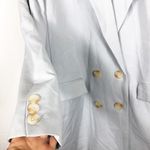 BB Dakota  by Steve Madden Dress to Thrill Blazer Light Blue Womens Size Large Photo 9