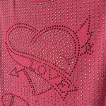 None Rhinestone Embellished "Love" Tank Top - Size UNKNOWN Photo 1