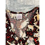 SCRUBS Dog Cat Heart Love Scrub Top Large Photo 2