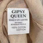 Gypsy  Queen Dress Boho Lace Crochet Fringe Cream S/M Photo 6