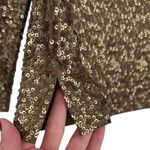 J.Crew NWT Womens Glimmer Long Sleeve Sequin Boatneck Tee Size Small Party Photo 8