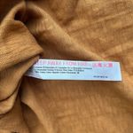 Free People NWT  Beach Destination Midi Dress Burnt Orange‎ Cocoa Size Small Photo 4