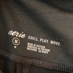 Aerie Womens Leggings Pocket Work Out Athletic Black M Photo 3