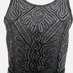 Free People Black Boho Beaded Mini Dress Photo 2